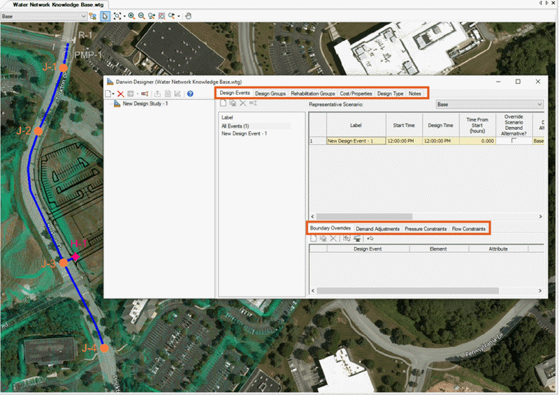 Interface do Darwin Designer